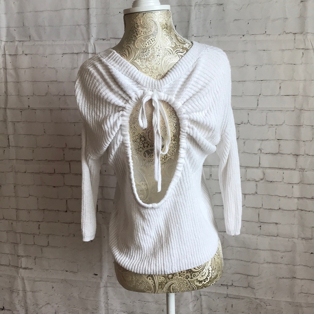 Express Open Back Sweater In Xs - image 2